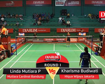 Linda Mutiara Pertiwi (Mutiara Cardinal Bandung) VS Kharisma Budiwati (Hiqua Wijaya Jakarta)