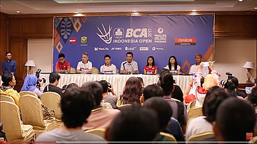 Press Conference BCA Indonesia Open 2017 - 2