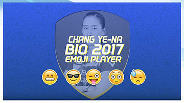 Chang Ye Na - Emoji Players at BCA Indonesia Open 2017