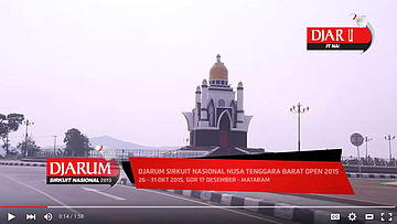 Persiapan Djarum Sirkuit Nasional Nusa Tenggara Barat Open 2015
