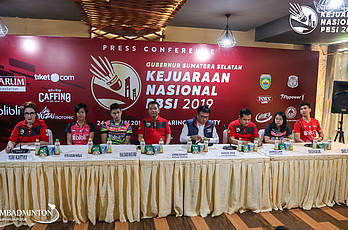 Kejurnas PBSI 2019 - Press Conference