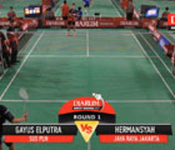 Gayus Elputra (SGS PLN) VS Hermansyah (Jaya Raya Jakarta)