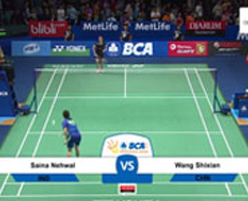 Wang Shixian (China) VS Saina Nehwal (India)