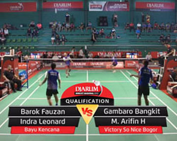 Barok Fauzan/Indra Leonard (Bayu Kencana) VS Gambaro Bangkit/M Arifin H (Victory So Nice Bogor)