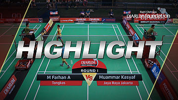 Muhammad Farhan A (Tangkas) VS Muammar Kasyaf (Jaya Raya Jakarta) 