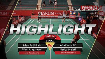 Irfan F/Weni Angraeni (Jaya Raya Jakarta) VS Afiat Yuris/Nadya Melati (Pertamina Fastron)