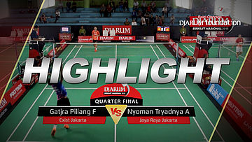 Gatjra Piliang F (Exist Jakarta) VS Nyoman Tryadnya (Jaya Raya Jakarta)