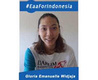 Gloria Emanuelle For BCA Indonesia open 2015