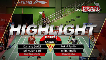 Danang Dwi/Sri Wulan S (Jaya Raya Jakarta) VS Lukhi Apri/Ririn Amelia (Djarum Kudus)