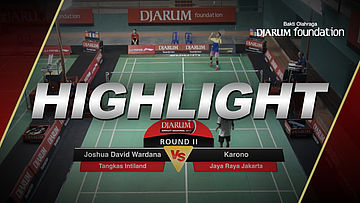 Karono (Jaya Raya Jakarta) VS Joshua David Wardana (Tangkas Intiland)