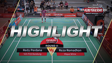 Redy Perdana (SGS PLN Bandung) VS Reza Romadhon (Hiqua Wima)