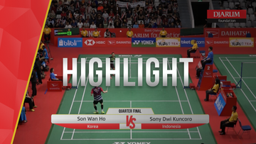Sony Dwi Kuncoro (Indonesia) VS Son Wan Ho (Korea)