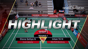 Diana Setiyo Ningsih (Exist Jakarta) VS Intan Tri Novianti (SGS PLN Bandung)