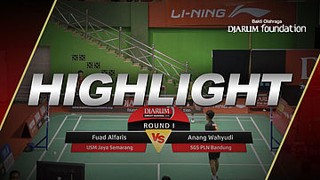 Anang Wahyudi (SGS PLN Bandung) VS Fuad Alfaris (USM Jaya Semarang)