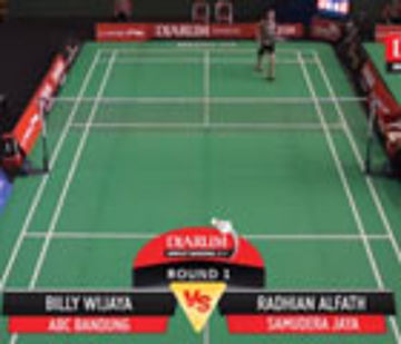 Billy Wijaya (ABC Bandung) VS Radhian Alfath (Samudera Jaya)