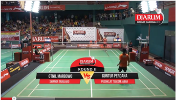 Otnil Marbowo (SMANOR Tadulako) VS Guntur Perdana (Pusdiklat Telkom Jabar)