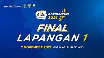 YUZU Isotonic Akmil Open 2021 | FINAL