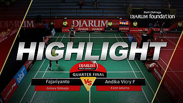 Fajariyanto (Galaxy Sidoarjo) VS Andika Vicry F (Exist Jakarta)