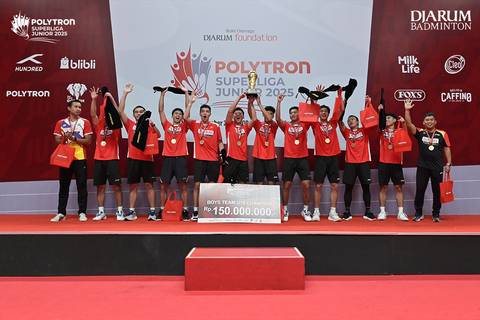 PIALA LIEM SWIE KING - JUARA U19 PUTRA