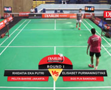 Elisabet Purwaningtyas (SGS PLN Bandung) VS Rhidatia Eka Putri (Pelita Bakrie Jakarta)