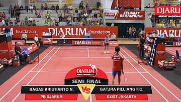 Bagas Kristianto Nugroho (Djarum Kudus) VS Gatjra Pilliang Fiqihillahi C (Exist Jakarta)