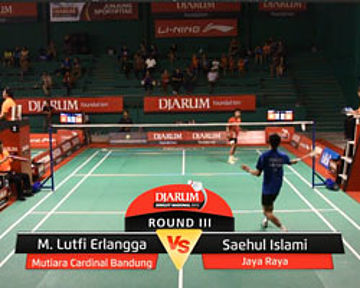 M. Lutfi Erlangga (Mutiara Cardinal Bandung) VS Saehul Islami (Jaya Raya)