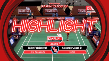 Rizky Febriansyah (Jaya Raya Jakarta) VS Alexander Jason Darmawan (Tangkas)