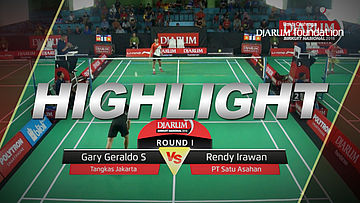 Gary Geraldo S (Tangkas Jakarta) VS Rendy Irawan (PT Satu Asahan) 