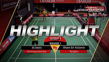 Al Amin (PB Harapan Kita Dua) VS Ilham Sri Yulianto (Tangkas Jakarta)