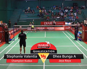 Stephanie Valentia (Champion Kudus) VS Dhea Bunga A (Jaya Raya)