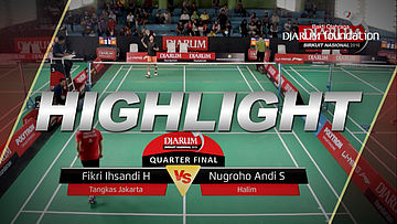 Fikri Ihsandi H (Tangkas Jakarta) VS Nugroho Andi S (Halim) 