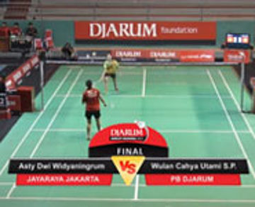 Asty D (Jayaraya Jakarta) VS Wulan Cahya U (PB Djarum)
