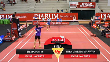 Silvia Ratih (Exist Jakarta) VS Nita Violina Marwah (Exist Jakarta)