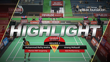 Anang Wahyudi (SGS PLN Bandung) VS Muhammad Rofiq Andira (Mentari RBT)