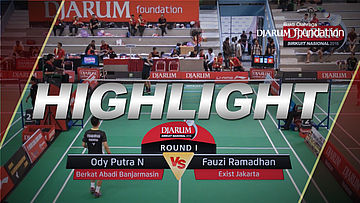 Ody Putra N (Berkat Abadi Banjarmasin) VS Fauzi Ramadhan (Exist Jakarta)