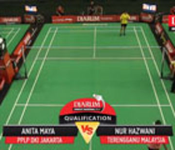 Anita Maya (PPLP DKI Jakarta) VS Nur Hazwani (Terengganu Malaysia)