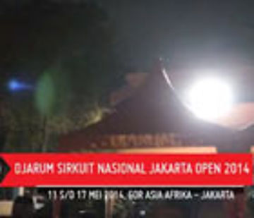 Persiapan Djarum Sirkuit Nasional DKI Jakarta Open 20114