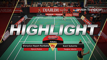 Dionysius Hayom Rumbaka (Djarum Kudus) VS Evert Sukamta (Tangkas Jakarta)