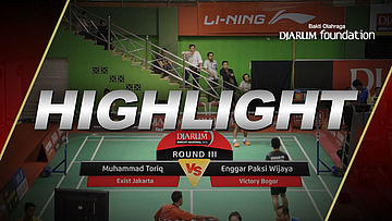 Enggar Paksi Wijaya (Victory Bogor) VS Muhammad Toriq (Exist Jakarta)