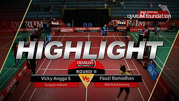 Vicky Angga S (Tangkas Intiland) VS Fauzi Ramadhan (SGS PLN Bandung)