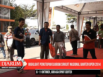 Highlight Penutupan Djarum Sirkuit Nasional Banten Open 2014