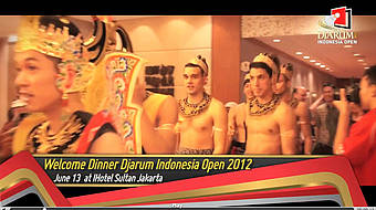 Welcoming Dinner Djarum Indonesia Open 2012 at Hotel Sultan jakarta