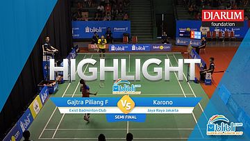 Gajtra Piliang Fiqihilahi Cupu (Exist Badminton Club) VS Karono (Jaya Raya Jakarta)