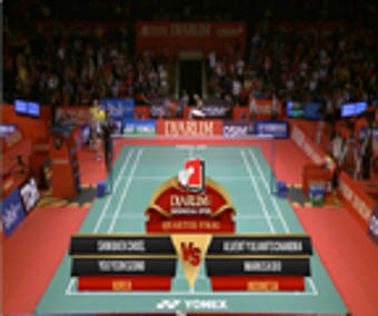 Shin Baek Choel/Yoo Yeon Seong (KOREA) VS Alvent Yuliato Chandra/Markis Kido (INDONESIA) Djarum Indonesia Open 2013