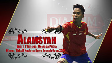 Interview Alamsyah Yunus (Juara Tunggal Dewasa Putra)