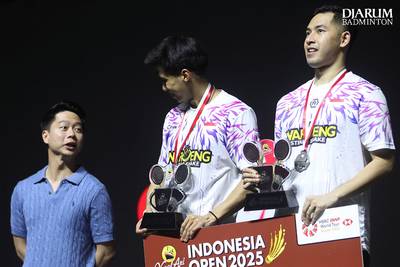 Kevin Sanjaya Sukamuljo & Sabar Karyaman...