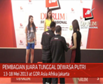 Pembagian Hadiah Djarum Sirkuit Nasional DKI Jakarta 2013