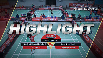 Gatjra Piliang Fiqihilahi (Exist Jakarta) VS Somi Romdhani (Jaya Raya Jakarta)