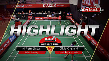Ni Putu Dinda (Poker Badung) VS Olivia Chelin M (Jaya Raya Jakarta)