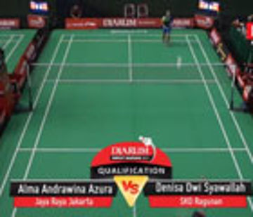 Alma Andrawina Azura (Jaya Raya Jakarta) VS Denisa Dwi Syawallah (SKO Ragunan) 